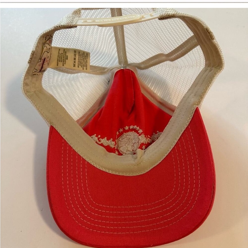 Free People NWOT Puerto Vallarta Destination Snap Back Trucker Baseball Hat - Picture 3 of 3